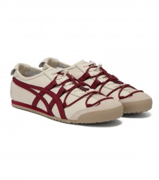 לצפייה במוצר ONITSUKA TIGER MEXICO 66 LACED MODEL MAROON LOGO SHOES